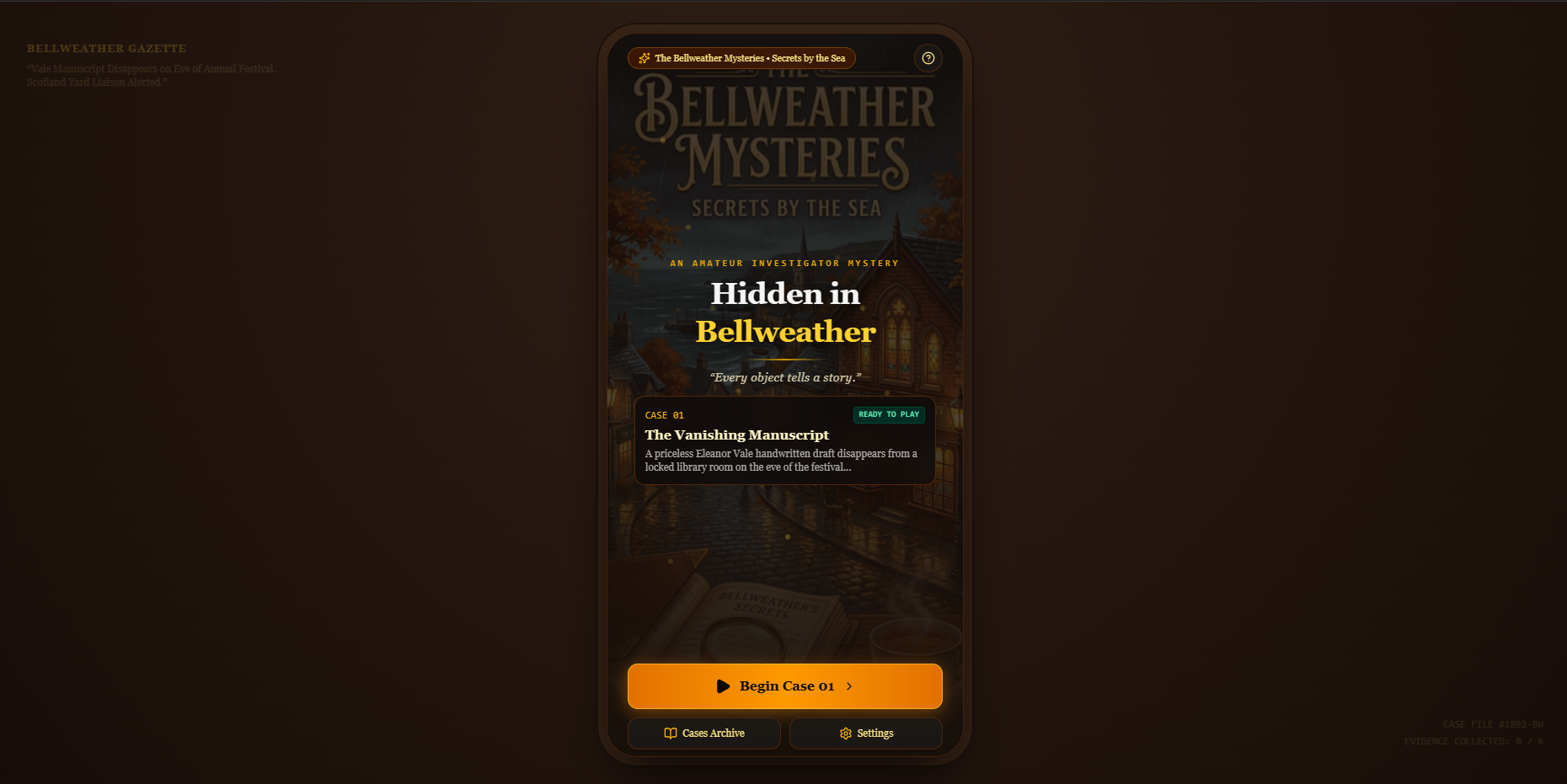 Hidden in Bellweather artwork